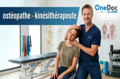 ostéopathe - kinésithérapeute