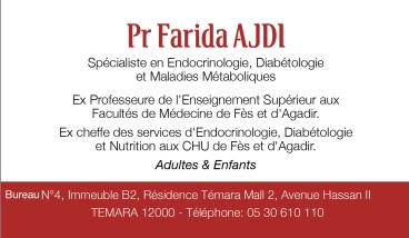 Pr Farida AJDI 